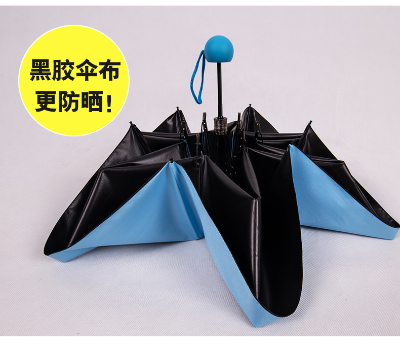 黑胶布胶囊伞 黑胶布胶囊伞