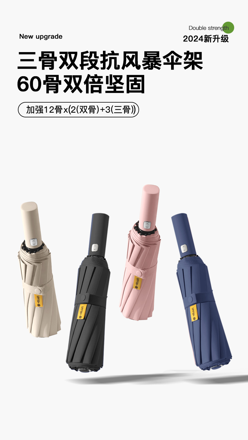 60骨自动伞